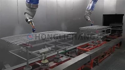 Robot a spruzzu a 6 assi